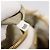 Borsa a mano arricciata PRADA Nylon 2way White Gold Tone Auth 198464 Bianco - vista 12