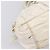 Borsa a mano arricciata PRADA Nylon 2way White Gold Tone Auth 198464 Bianco - vista 15