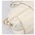 Borsa a mano arricciata PRADA Nylon 2way White Gold Tone Auth 198464 Bianco - vista 17