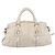Borsa a mano arricciata PRADA Nylon 2way White Gold Tone Auth 198464 Bianco - vista 2