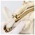 Borsa a mano arricciata PRADA Nylon 2way White Gold Tone Auth 198464 Bianco - vista 20