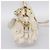 Borsa a mano arricciata PRADA Nylon 2way White Gold Tone Auth 198464 Bianco - vista 4