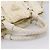 Borsa a mano arricciata PRADA Nylon 2way White Gold Tone Auth 198464 Bianco - vista 7