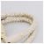 Borsa a mano arricciata PRADA Nylon 2way White Gold Tone Auth 198464 Bianco - vista 8