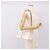 Borsa a tracolla con catena Christian Dior Diorama in pelle bianca e argento Auth 196404A Bianco - vista 23