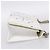 Borsa a tracolla con catena Christian Dior Diorama in pelle bianca e argento Auth 196404A Bianco - vista 5