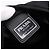 Borsa a tracolla PRADA in nylon nera argento B7338 Auth am12305V Nero - vista 19