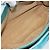 Céline CELINE Boogie Bag Handtasche aus Leder Blau Goldfarben Auth BA14792V - Ansicht 11