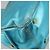 Céline CELINE Boogie Bag Handtasche aus Leder Blau Goldfarben Auth BA14792V - Ansicht 16