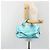 Céline CELINE Boogie Bag Handtasche aus Leder Blau Goldfarben Auth BA14792V - Ansicht 26