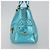 Céline CELINE Boogie Bag Handtasche aus Leder Blau Goldfarben Auth BA14792V - Ansicht 3