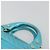 Céline CELINE Boogie Bag Handtasche aus Leder Blau Goldfarben Auth BA14792V - Ansicht 8