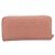 Cartera larga Christian Dior Lady Dior de piel charol Rosa Auth BA15236V - vista 2