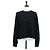FENDI Trainer Cotton S Black FS7102 Auth 196743M Nero