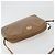 Borsa a tracolla Christian Dior in pelle beige e oro Auth ka5732 D'oro - vista 6