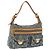 LOUIS VUITTON Monogram Denim Buggy PM Shoulder Bag Blue M95049 LV Auth 198378V