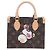 LOUIS VUITTON Monogram Panda On the Go Trunk BB Hand Bag M13668 Auth 196007SM Monogramma - vista 13