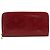 LOUIS VUITTON Monogram Vernis Zippy Wallet Rouge Grunadine M91732 Auth am12259V - vista 13