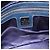 Borsa a tracolla FENDI Zucchino Canvas Mamma Baguette Navy Silver Auth 197199A Argento Blu navy - vista 18