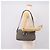 Borsa a tracolla FENDI Zucchino Canvas Mamma Baguette Navy Silver Auth 197199A Argento Blu navy - vista 24