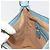 Borsa a tracolla FENDI Celeria in pelle azzurro argento 8BT109 Auth BA14891A Blu chiaro - vista 20