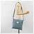 Borsa a tracolla FENDI Celeria in pelle azzurro argento 8BT109 Auth BA14891A Blu chiaro - vista 24