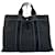 Hermès Tote Vintage Hermes Canvas Nero Argento