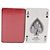 Hermès Carte da gioco HERMES carta Blue Red Auth BA15227M Rosso - vista 2