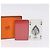 Hermès Carte da gioco HERMES carta Blue Red Auth BA15227M Rosso - vista 6