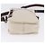 FENDI Shoulder Pouch Canvas Beige Silver Auth ka5734 Argento - vista 5