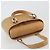 Borsa Salvatore Ferragamo Gancini in pelle 2way Beige Silver Auth 197027 Argento - vista 6