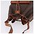 Céline Borsa a tracolla CELINE Macadam Canvas PVC Leather Brown Gold Auth 196696A Marrone D'oro - vista 6