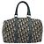 Borsa a mano Christian Dior Trotter Canvas Navy Silver Auth BA14770 Argento Blu navy - vista 3