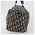 Borsa a mano Christian Dior Trotter Canvas Navy Silver Auth BA14770 Argento Blu navy - vista 5