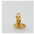 Orecchini CHANEL Metallo Tono Oro CC Auth 198843 - vista 10
