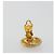 Orecchini CHANEL Metallo Tono Oro CC Auth 198843 - vista 5
