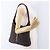 Borsa a tracolla Salvatore Ferragamo Canvas Brown Silver Auth 196735A Marrone Argento - vista 22