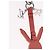 LOUIS VUITTON Rabbit Bag Charm metallo Jeff Queens Collaboration Pink Auth 198830M Rosa - vista 8