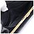 Céline Portafoglio lungo CELINE Macadam Canvas PVC Pelle Oro Nero Auth 198768V D'oro - vista 18