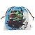 LOEWE Studio Ghibli Howl's Moving Castle Pouch Nylon Blue Auth 167497M - vista 13