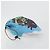 LOEWE Studio Ghibli Howl's Moving Castle Pouch Nylon Blue Auth 167497M - vista 4