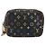 LOUIS VUITTON Monogram Multicolor Trousse Wapity Pouch Black M58034 Auth BA14908 Nero - vista 13