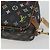 LOUIS VUITTON Monogram Multicolor Trousse Wapity Pouch Black M58034 Auth BA14908 Nero - vista 15