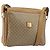 Céline Borsa a tracolla CELINE Macadam Canvas PVC Beige Gold Auth 196251 D'oro