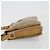 Céline Borsa a tracolla CELINE Macadam Canvas PVC Beige Gold Auth 196251 D'oro - vista 4