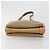 Céline Borsa a tracolla CELINE Macadam Canvas PVC Beige Gold Auth 196251 D'oro - vista 5