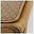 Céline Borsa a tracolla CELINE Macadam Canvas PVC Beige Gold Auth 196251 D'oro - vista 9