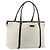 Borsa Tote GUCCI GG Supreme PVC White Gold 197953 Auth 196619