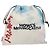 LOEWE Studio Ghibli Howl's Moving Castle Pouch Nylon Blue Auth 167498M Azul - vista 2
