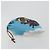 LOEWE Studio Ghibli Howl's Moving Castle Pouch Nylon Blue Auth 167498M Azul - vista 4